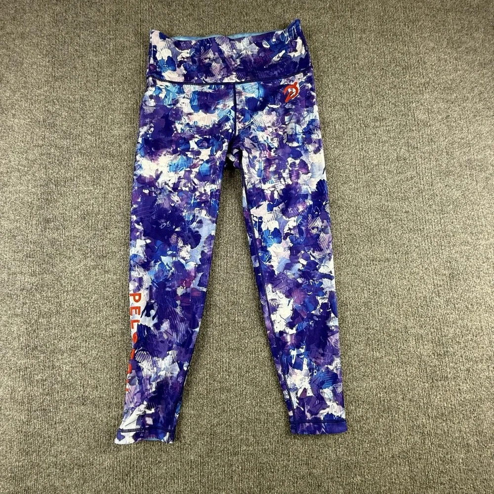 Wear It To‎ Heart Outfit Womens 2XL Blue Tie Dye Peloton Bra Leggings Yoga Set